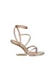 EXE Sandalias Fiesta Abiertas Mujer Oro MAGGIE 811