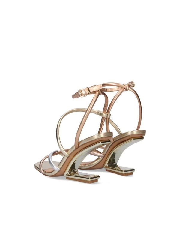 EXE Sandalias Fiesta Abiertas Mujer Oro MAGGIE 811
