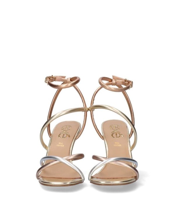 EXE Sandalias Fiesta Abiertas Mujer Oro MAGGIE 811