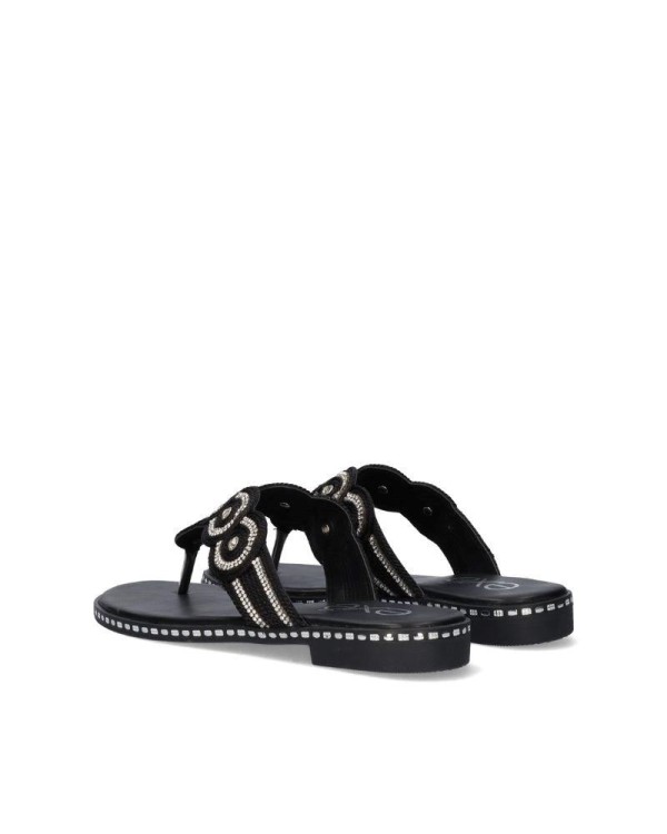 EXE Sandalias De dedo Abiertas Mujer Negro P3376 1