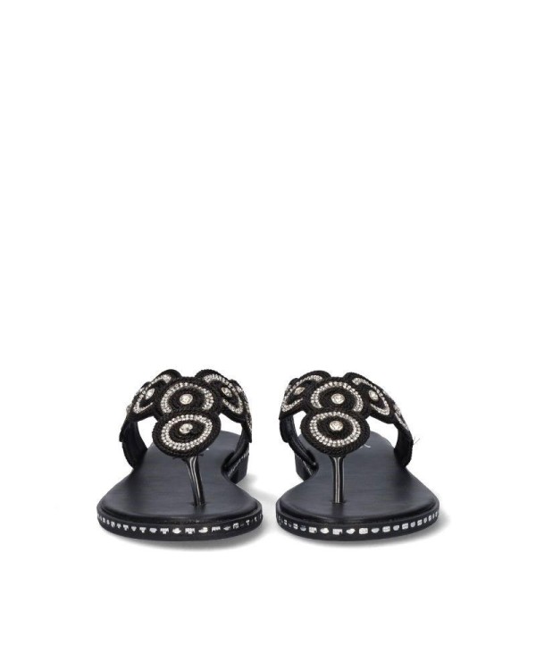 EXE Sandalias De dedo Abiertas Mujer Negro P3376 1