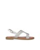 EXE Sandalias Abiertas Mujer Plata P3375 151
