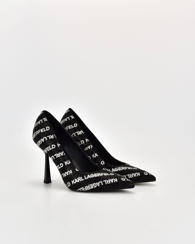 Sapatos elegantes de salto alto de Karl Lagerfeld