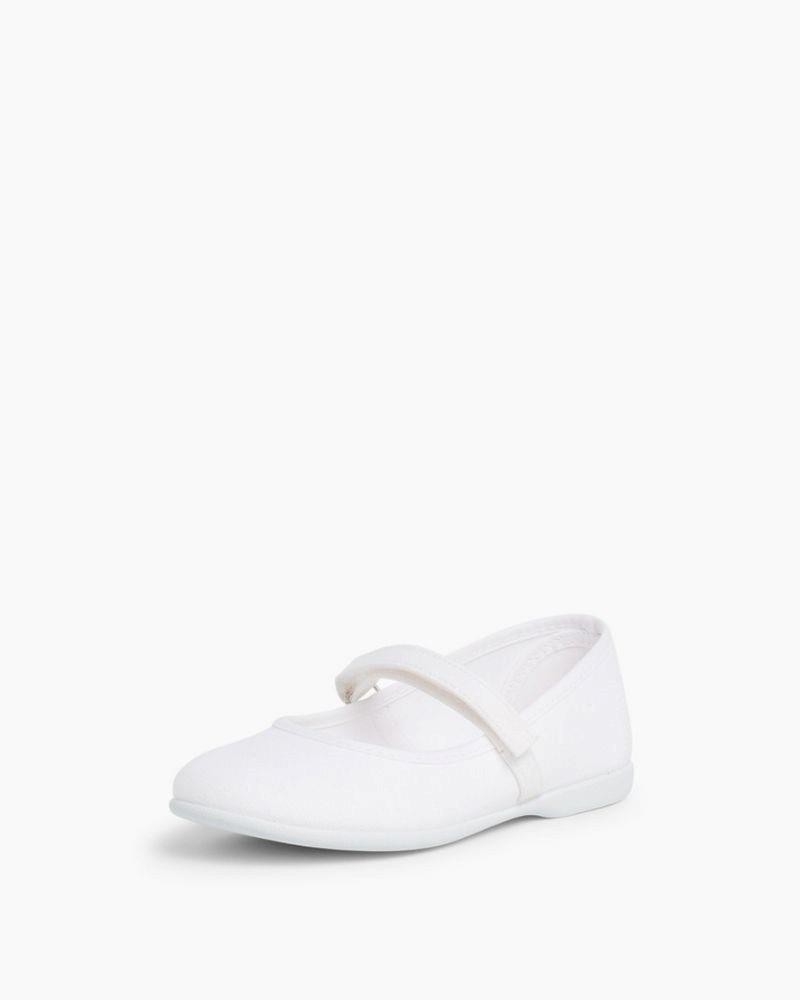 Sapatos Bailarinas Infantil Pisamonas Branco 0322