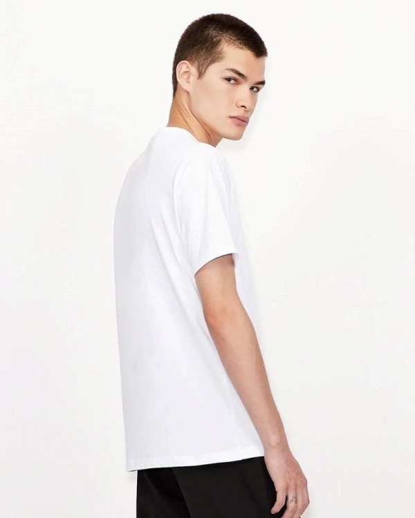 ARMANI EXCHANGE Camisetas Manga corta Hombre Blanco 8NZT76 Z8H4Z