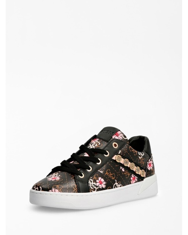 GUESS ROXO FL5RXO PEL12 Zapatillas Bajas Mujer Marrón