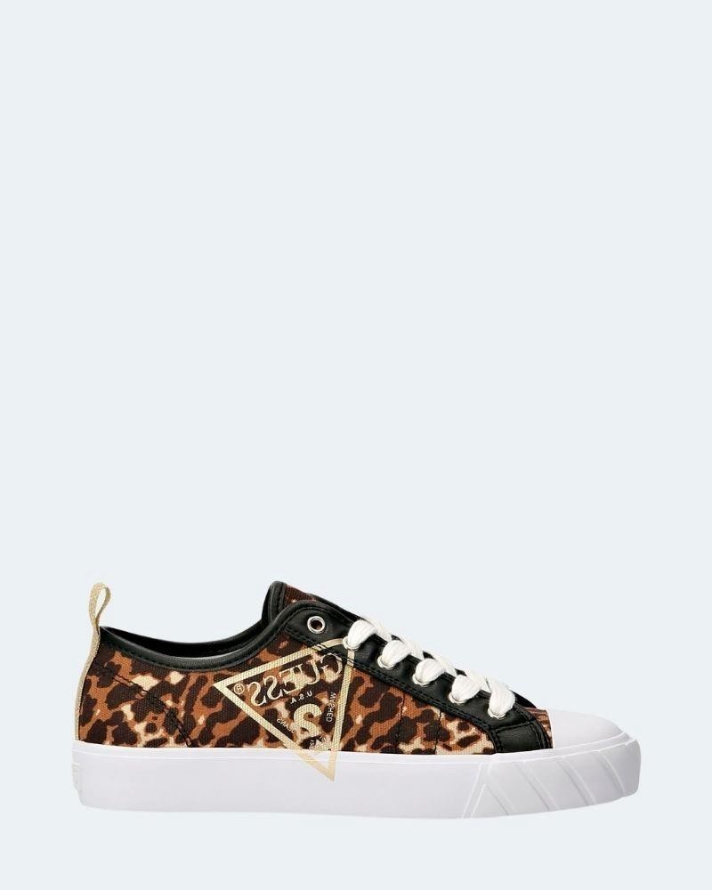 GUESS KERRIE 2 FL5K2R PEL12 Zapatillas Bajas Mujer Animal Print