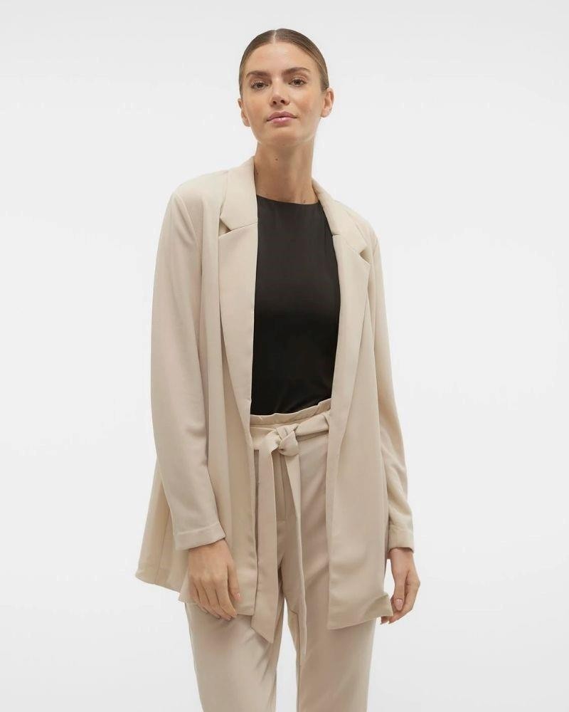 Camisola Manga Comprida Mulher VERO MODA Prata 10294482 LIVA