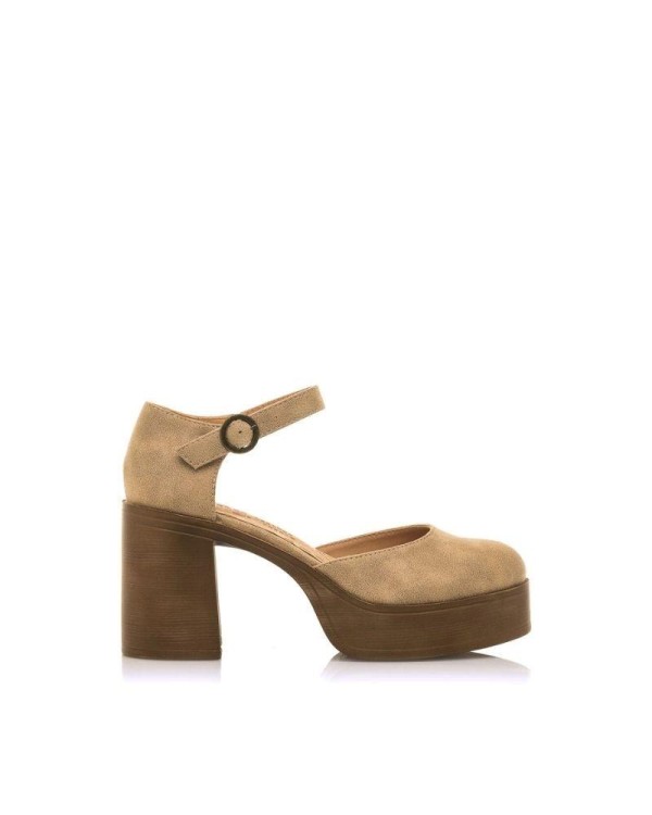 Sapatos Mustang com salto para mulher