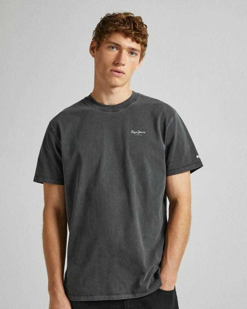 PEPE JEANS T-shirts Manga curta Homem Preto PM508664 JACKO