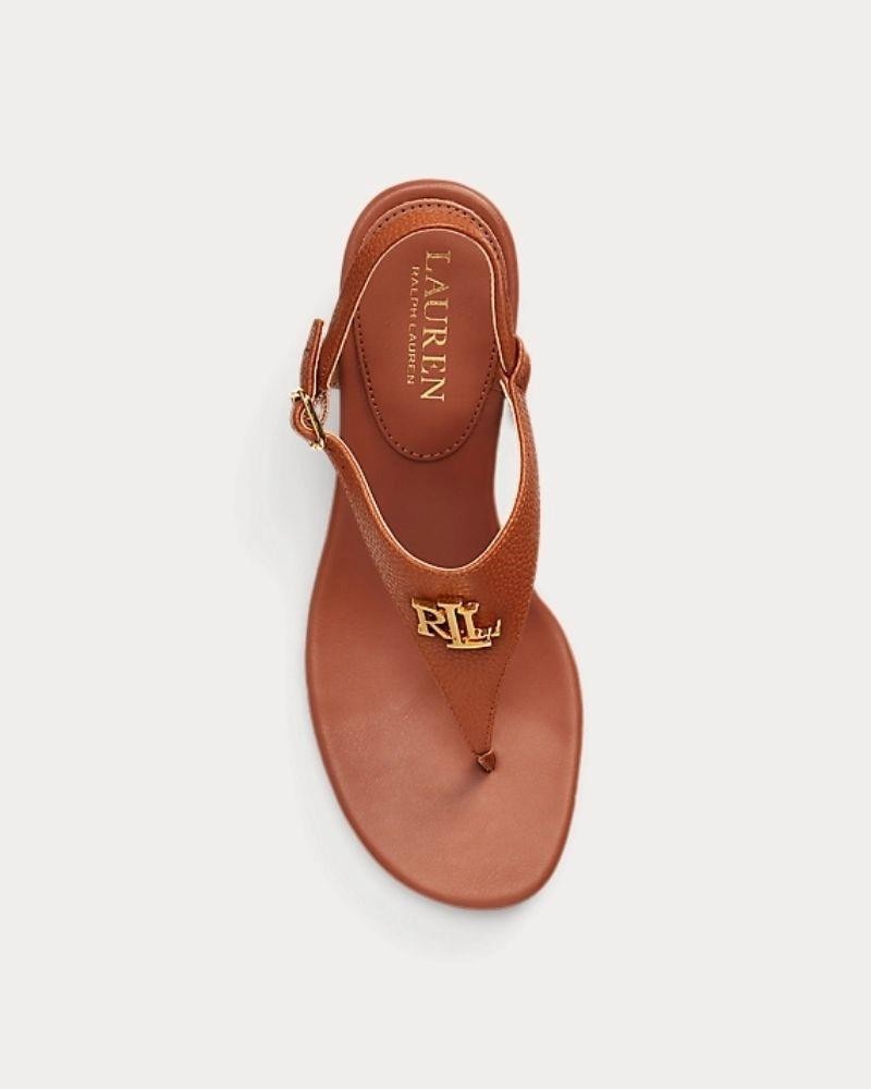 SANDÁLIAS RALPH LAUREN WESTCOTT II Feminino Castanho 802940575002