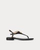 POLO RALPH LAUREN Sandalias Abiertas Mujer Negro 802940593 ELLINGTON