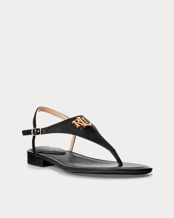 POLO RALPH LAUREN Sandalias Abiertas Mujer Negro 802940593 ELLINGTON