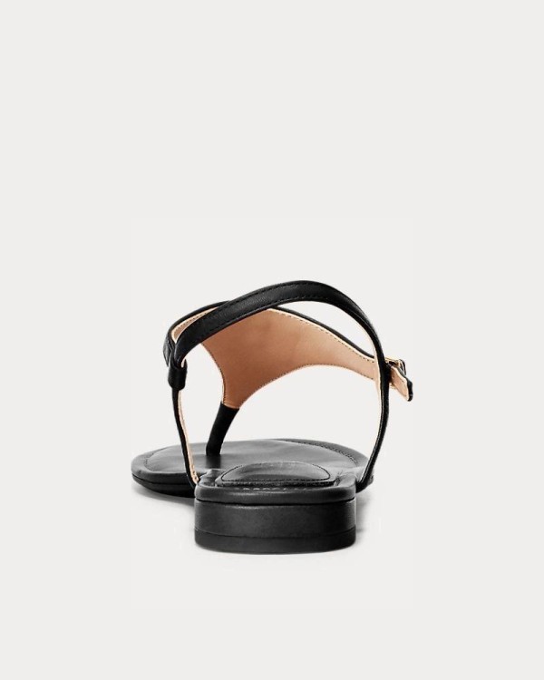 SANDÁLIAS RALPH LAUREN Aberto Mulher Preto 802940593 ELLINGTON