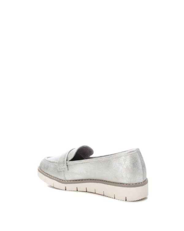  Zapatos Mocasines Bailarinas Mujer XTI Plata 142486