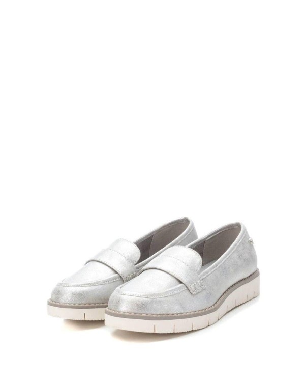  Zapatos Mocasines Bailarinas Mujer XTI Plata 142486