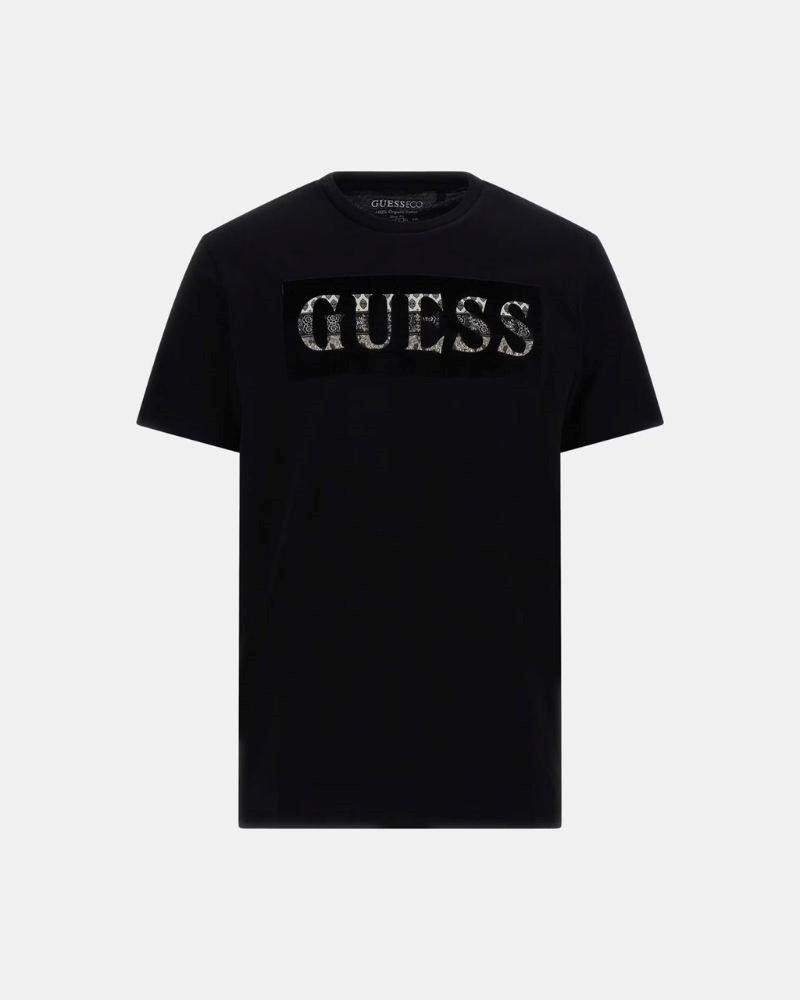 GUESS Camisetas Manga corta Hombre Negro M4RI70K9RM1
