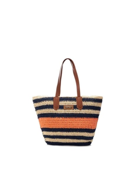 Bolsos de Rafia Mulher REFRESH Bege 183185
