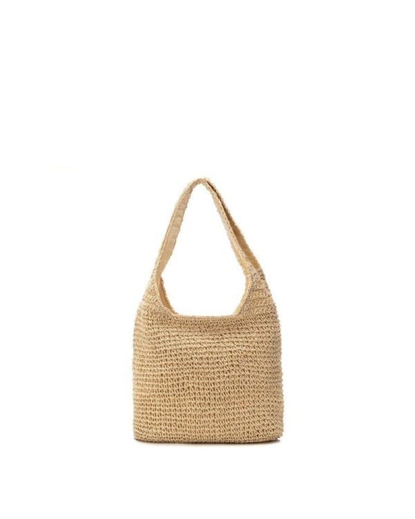  Bolsos Rafia Mujer REFRESH Beige 183186