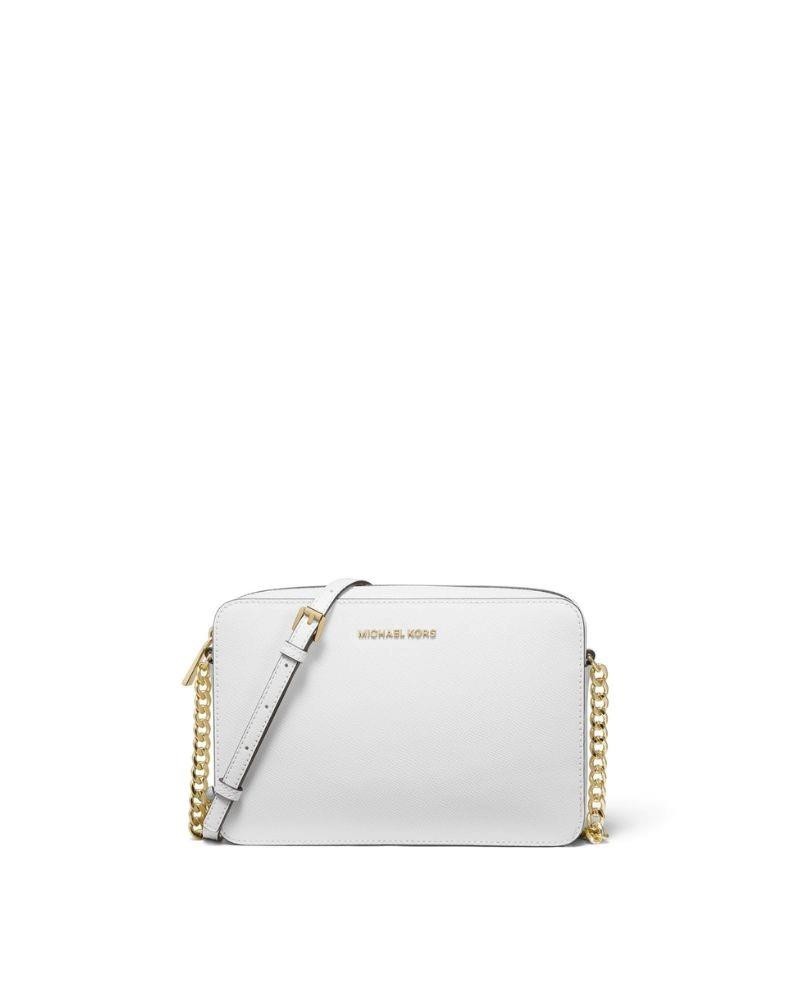 MICHAEL KORS Bolsos Bandoleras Pequeño Mujer Blanco 32S4GTVC3L JET SET