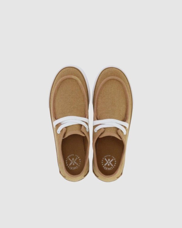  Zapatillas Bajas Infantil CHIKA 10 Marrón DINOKO 04