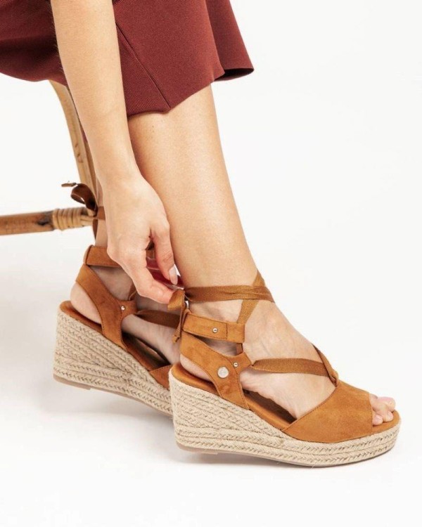 Sandalhas Abertas Alpargatas Mulher REFRESH Marrom 170771