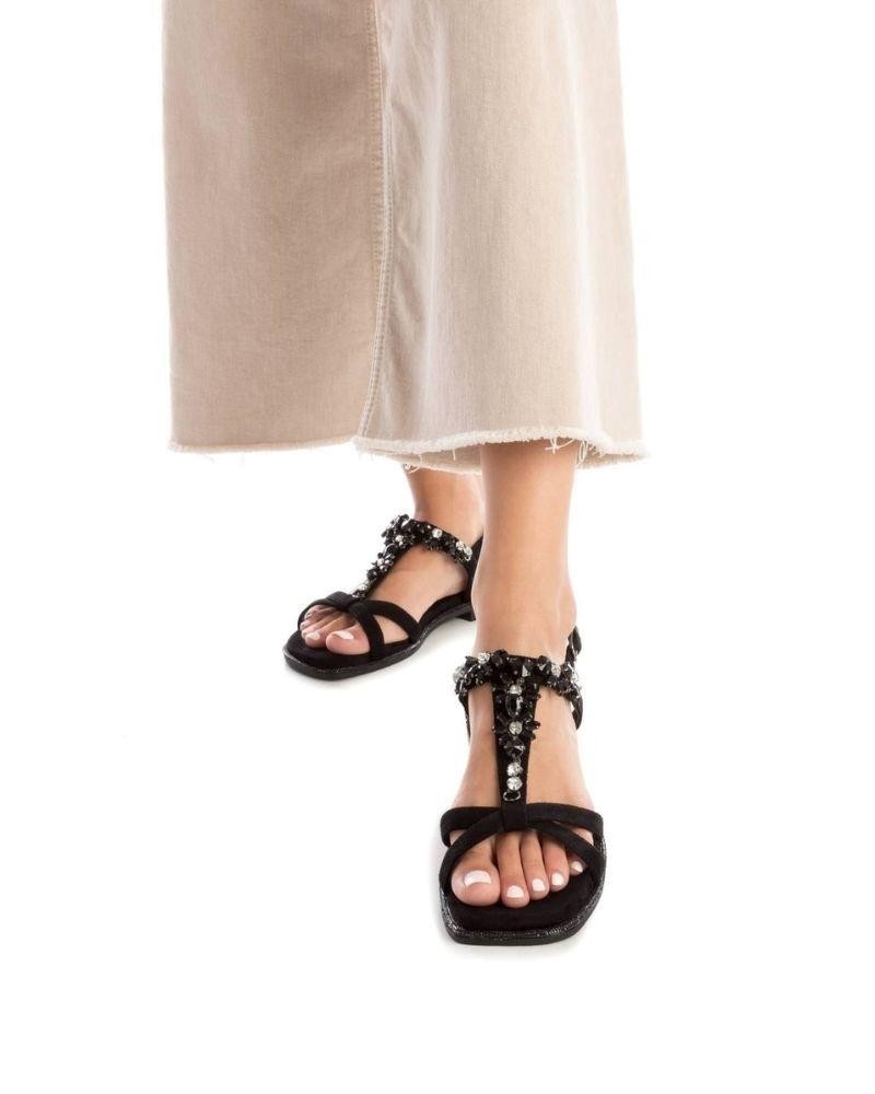  Sandalias Abiertas Mujer XTI Negro 142856