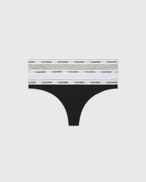 Roupa Interior Parte de Baixo Mulher CALVIN KLEIN Multicolor 000QD5209EMPI Fio Dental