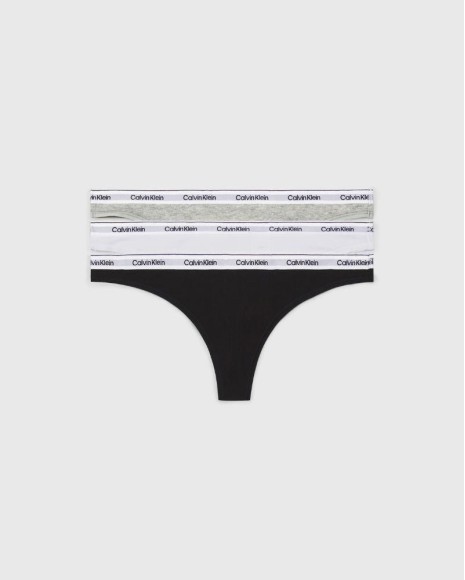 Roupa Interior Parte de Baixo Mulher CALVIN KLEIN Multicolor 000QD5209EMPI Fio Dental