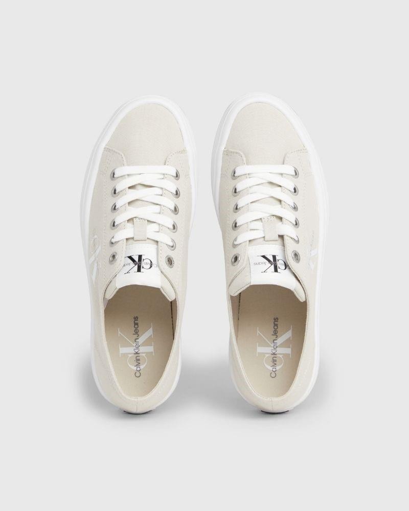 CALVIN KLEIN Zapatillas Bajas Mujer Beige YW0YW01030