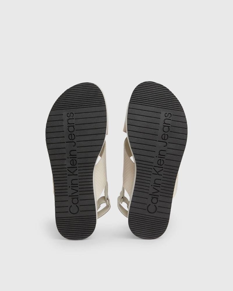 CALVIN KLEIN Sandalias Abiertas Mujer Beige YW0YW01362