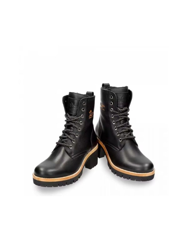 PANAMA JACK PT104332B002 PADMA B11 Botas Militares Mujer Negro