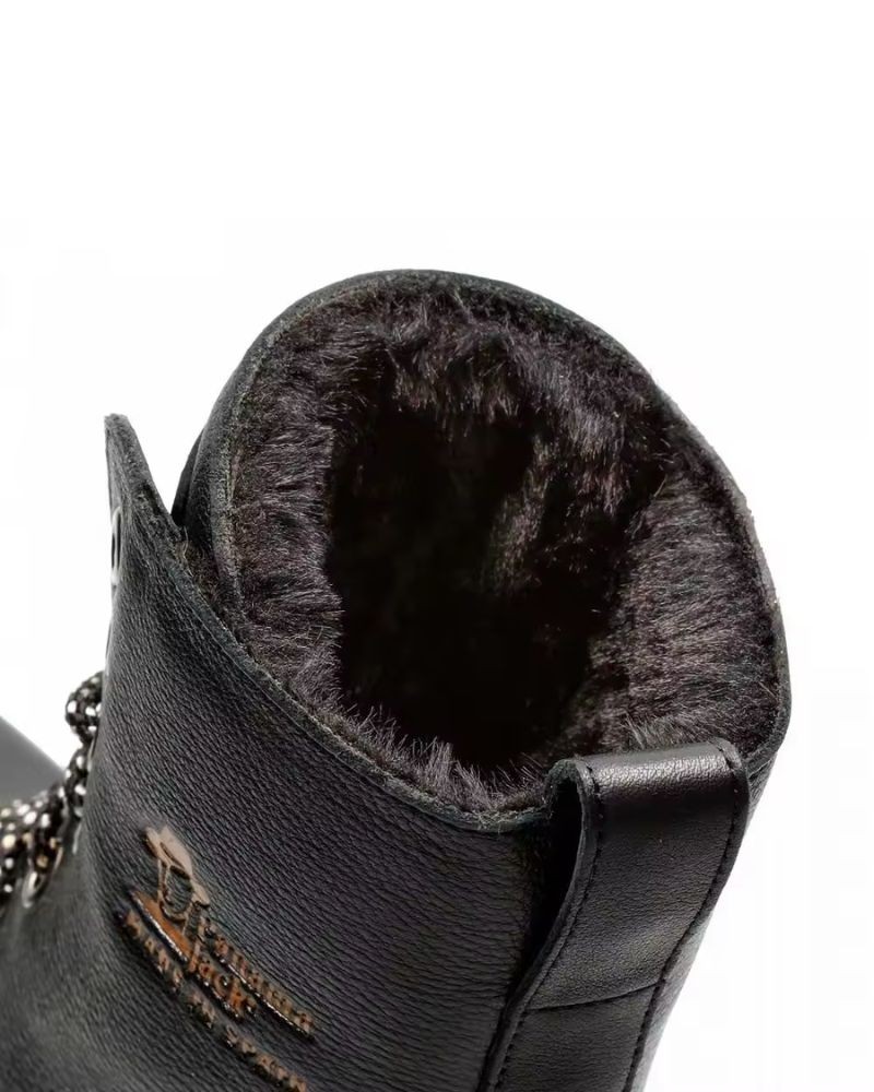 PANAMA JACK PT104332B002 PADMA B11 Botas Militares Mujer Negro