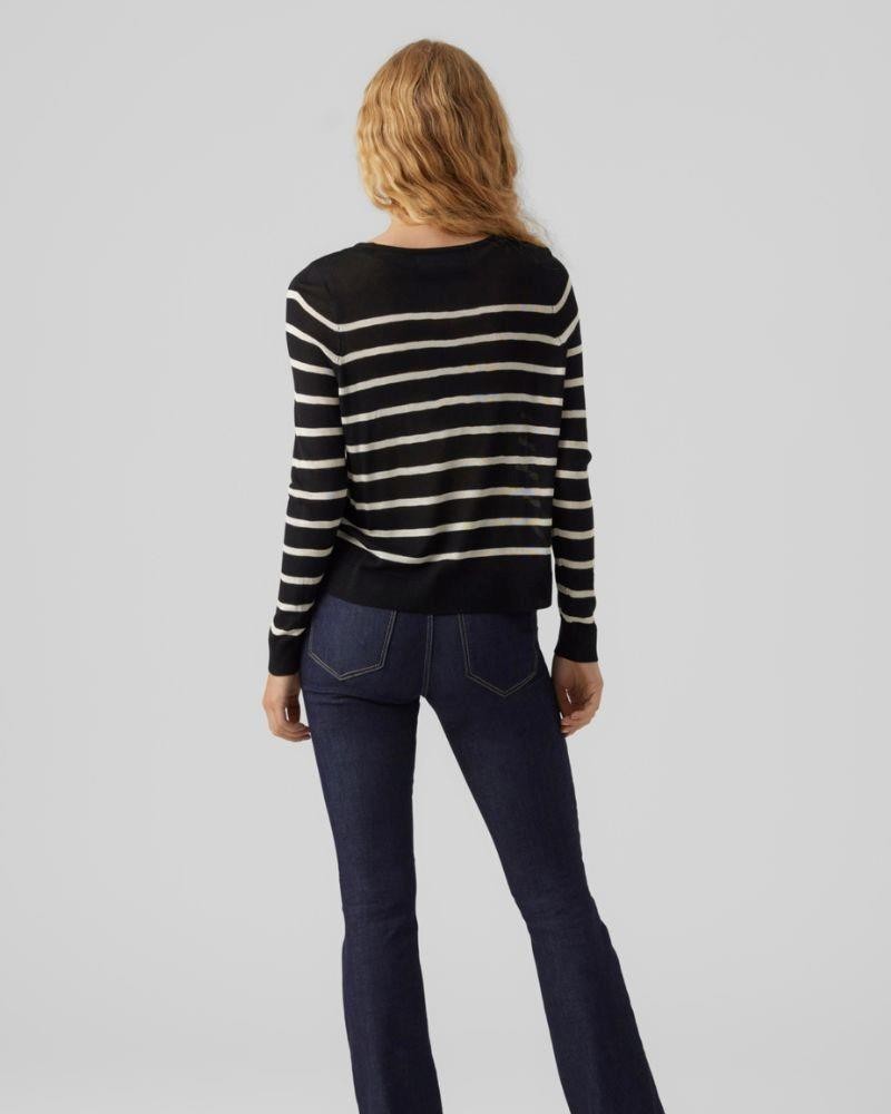  Jersey Manga larga Mujer VERO MODA Negro 10282354 NOVA