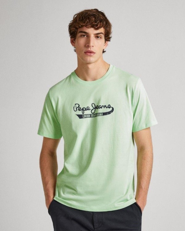 PEPE JEANS Camisetas Manga corta Hombre Verde PM509390 CLAUDE