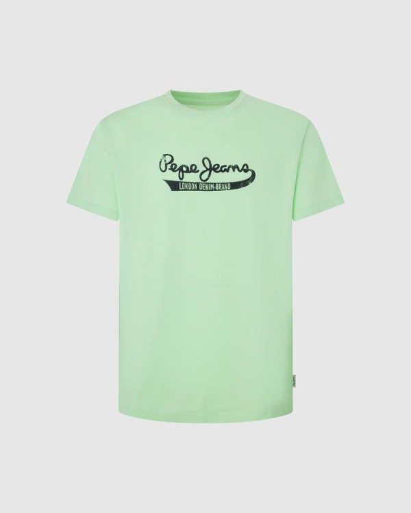 PEPE JEANS Camisetas Manga corta Hombre Verde PM509390 CLAUDE