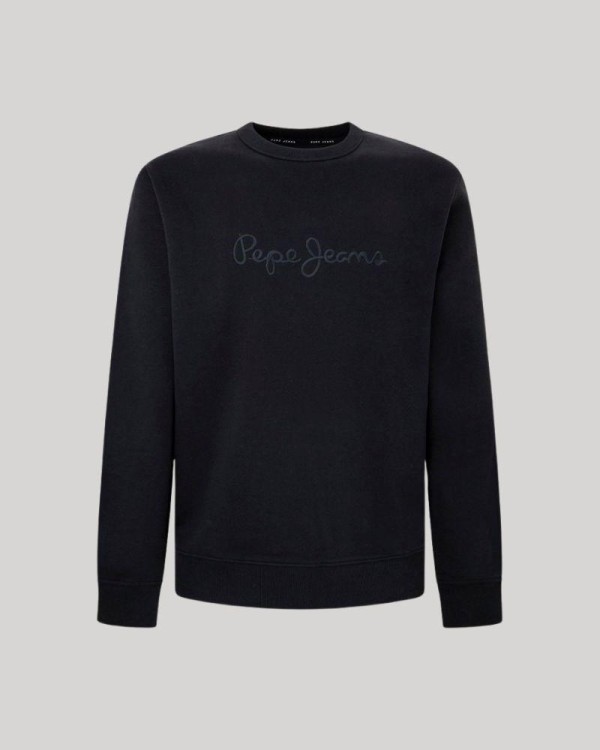  Sudaderas Sin capucha Hombre PEPE JEANS Negro PM582574 JOE CREW