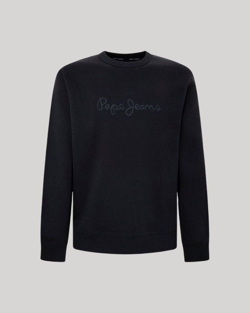  Sudaderas Sin capucha Hombre PEPE JEANS Negro PM582574 JOE CREW
