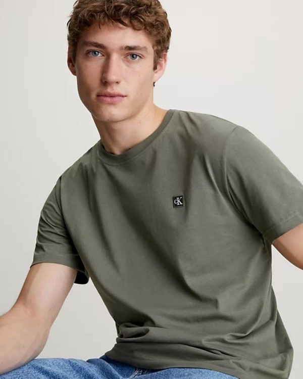 CALVIN KLEIN Camisetas Manga corta Hombre Verde J30J325268