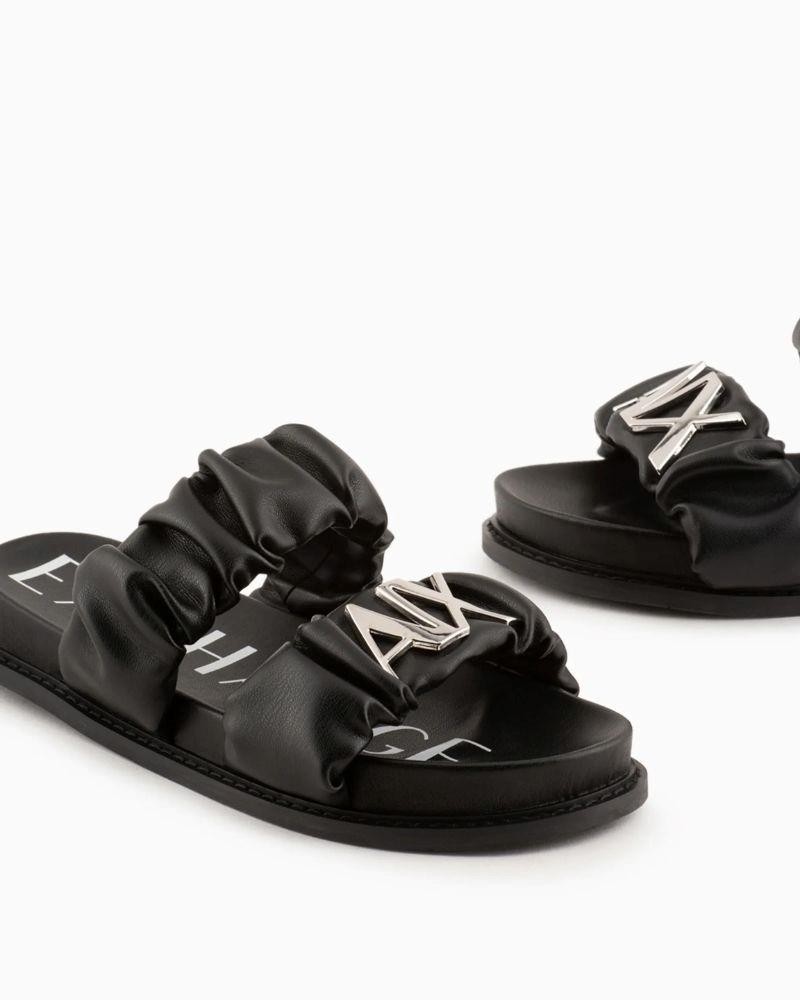 ARMANI EXCHANGE Sandalias Abiertas Mujer Negro XDP040 XV705