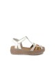  Sandalias Abiertas Alpargatas Mujer RKS Marrón 882243