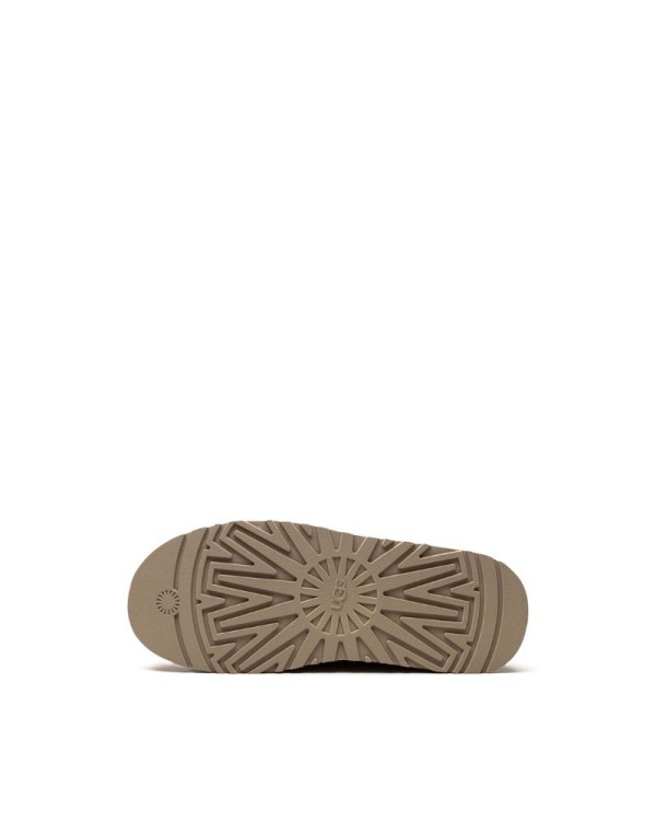 Sandálias UGG Pantufas De Pele Mulher Bege 1122553 TAZZ
