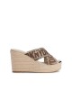 Sandálias Abertas Alpargatas Mulher DKNY Bege K1469540 MARYN X BAND