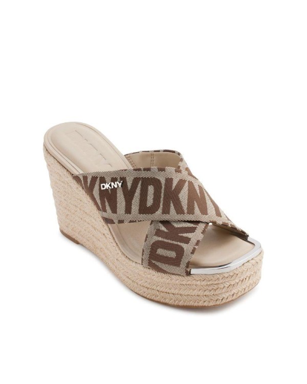 Sandálias Abertas Alpargatas Mulher DKNY Bege K1469540 MARYN X BAND