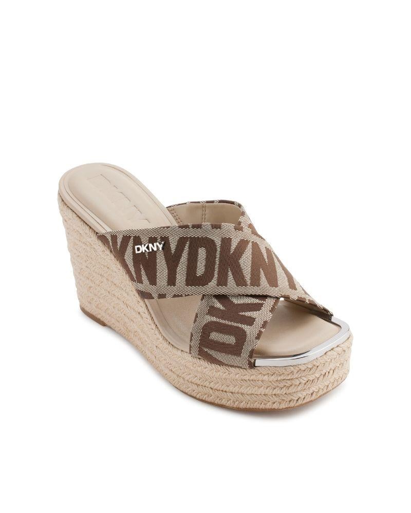 Sandálias Abertas Alpargatas Mulher DKNY Bege K1469540 MARYN X BAND