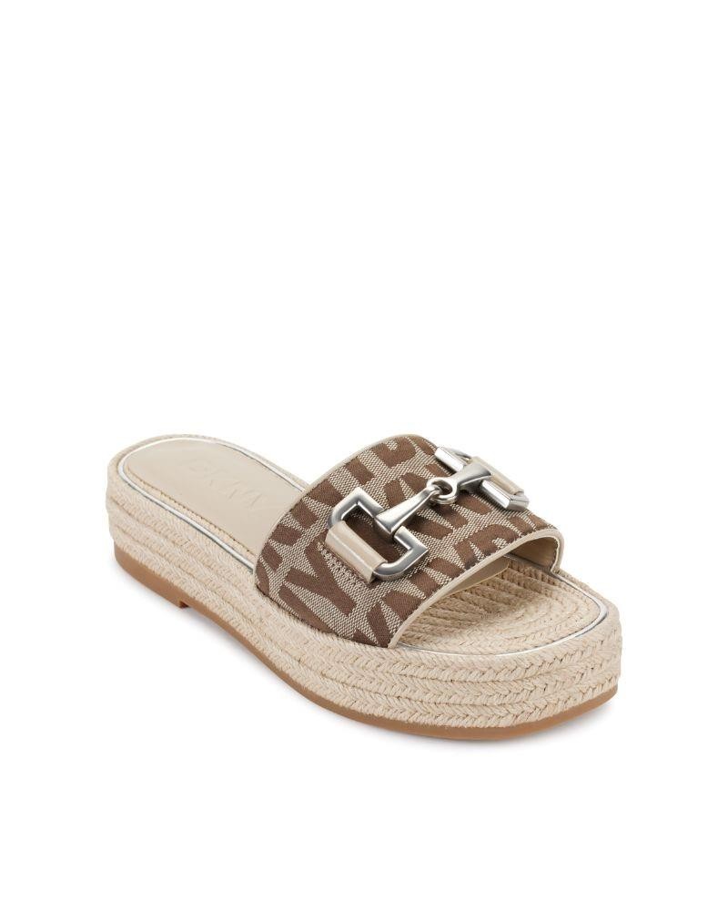 Sandálias Abertas Alpargatas Mulher DKNY Bege K1483276 FIONA