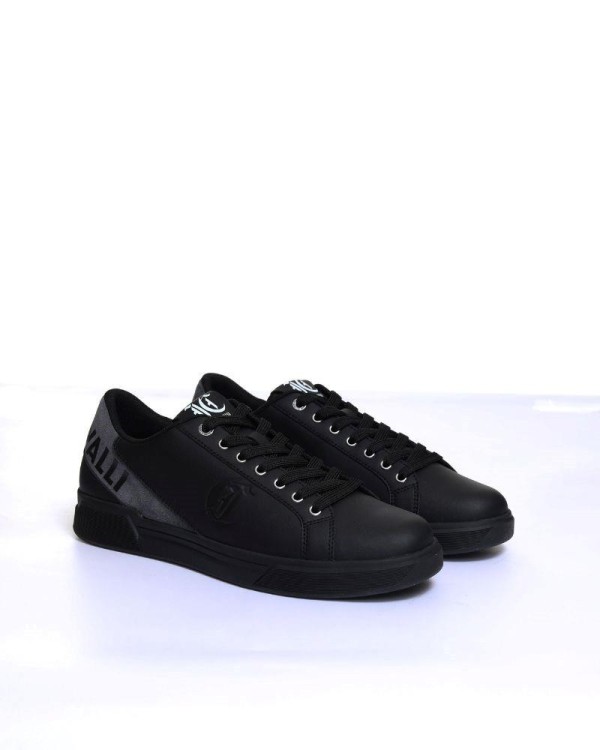 Just Cavalli Zapatillas Bajas Hombre Negro 76QA3SD5 ZSA54