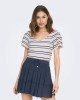 T-shirts Manga curta Mulher ONLY Multicolor 15283760 LEELO