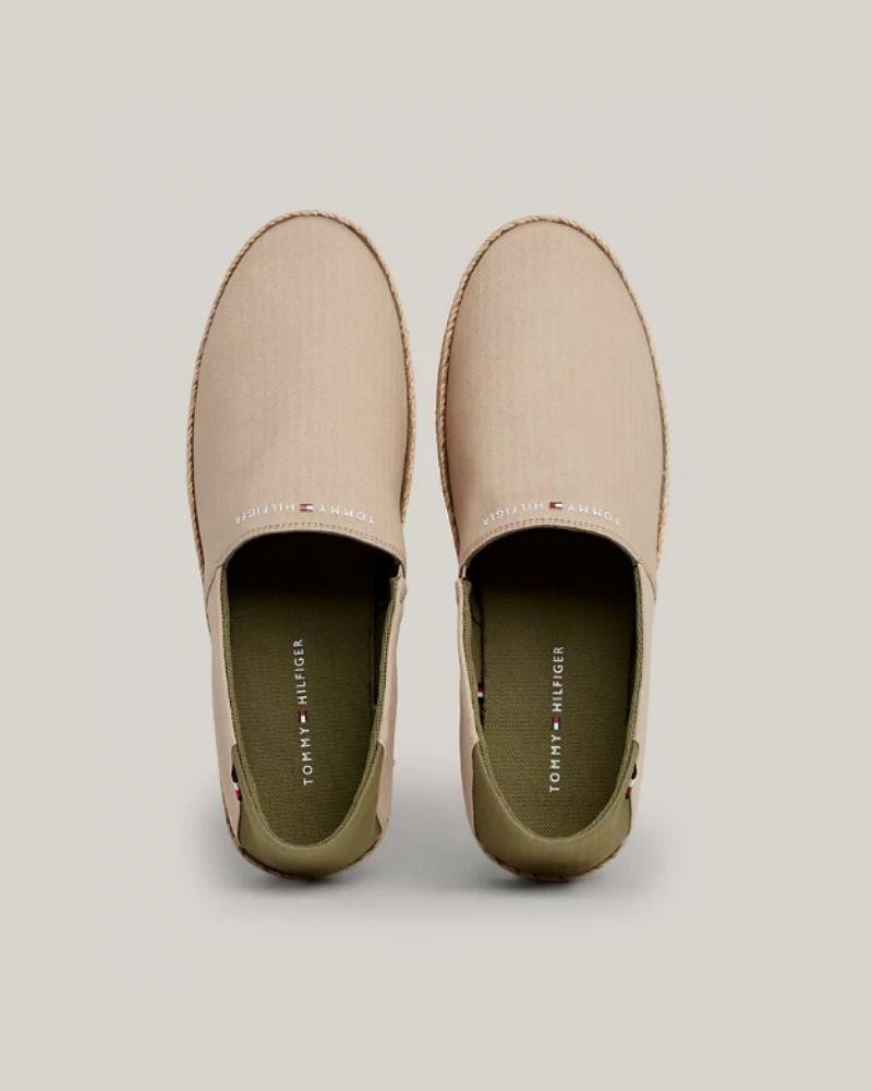 TOMMY HILFIGER Sapatos Alpargatas Homem Bege FM0FM04981