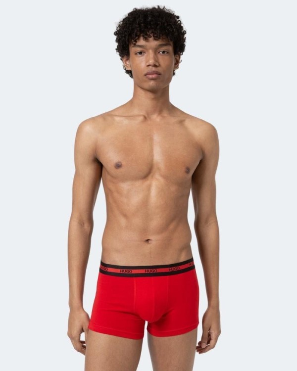 Cuecas Boxer Homem HUGO Vermelho 50469775